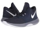 Nike Air Precision Ii (obsidian/white/light Crimson) Men's Basketball Shoes
