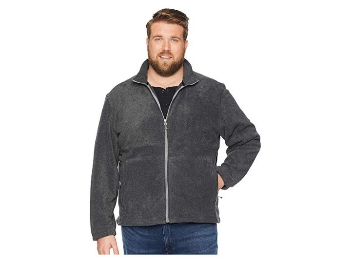 White Sierra Plus Size Mountain Jacket (charcoal Heather) Men's Coat