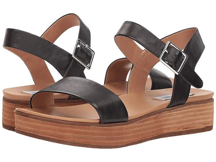 Steve Madden Aida (black Leather) Women's Shoes