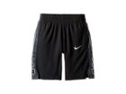Nike Kids Elite Basketball Short (little Kids/big Kids) (black/anthracite/metallic Silver) Girl's Shorts