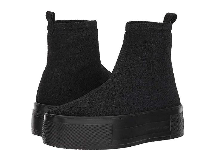 Kennel & Schmenger Top Stretch Sock Sneaker (black Stretch Knit) Women's Shoes