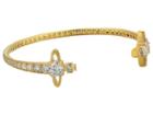 Vivienne Westwood Reina Bracelet (gold/white Cz) Bracelet