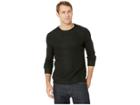 Kenneth Cole New York Comfort Knit Sweatshirt Crew Neck (black) Men's Sweater