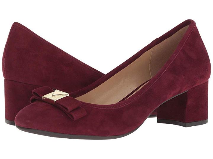 Michael Michael Kors Caroline Mid Pump (oxblood) Women's Shoes