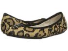 Sam Edelman Florence (new Nude Leopard Brahma Hair) Women's Flat Shoes