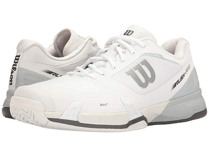 Wilson Rush Pro 2.5 (white/peral Blue/iron Gate) Men's Tennis Shoes