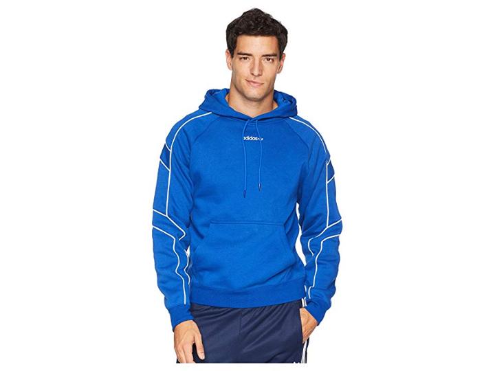 Adidas Originals Eqt Outline Hoodie (collegiate Royal) Men's Sweatshirt