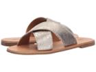 Frye Ally Crisscross (silver) Women's Sandals