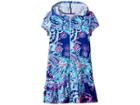 Lilly Pulitzer Kids Cooke Cover-up (toddler/little Kids/big Kids) (twilight Blue Gypsea Girl) Girl's Swimwear