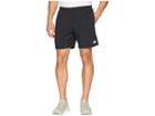 New Balance Printed Accelerate 7 Shorts (black Multi) Men's Shorts