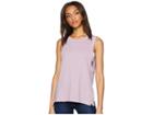 Hurley Washed Biker Tank Top (elemental Rose) Women's Sleeveless