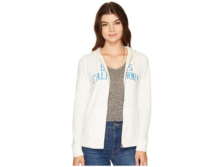 Levi's(r) Womens Classic Zip Hoodie (marshmallow) Women's Sweatshirt