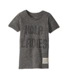 The Original Retro Brand Kids Hola Ladies Short Sleeve Tri-blend T-shirt (toddler) (streaky Grey) Boy's T Shirt