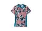 Splendid Littles Watercolor Floral Surf Shirt (big Kid) (sandy Pink) Girl's Swimwear