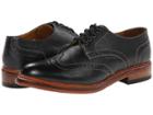 Stacy Adams Madison Ii Oxford (black Milled Leather) Men's Lace Up Wing Tip Shoes