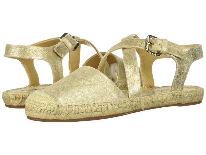 Splendid Foley (light Gold Metallic Suede) Women's Shoes