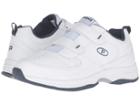 Propet Warner Strap (white/navy) Men's Shoes