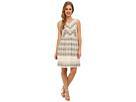 Ivy & Blu Maggy Boutique - Sleeveless Plaid Fit Flare W/ Pip (neutral Mu)