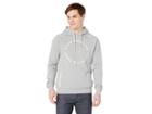 Scotch & Soda Club Nomade Signature Sweat Hoodie With Artworks (grey Melange) Men's Clothing