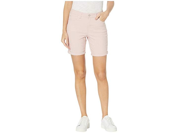 Nicole Miller New York Soho High-rise Shorts (misty Rose) Women's Shorts