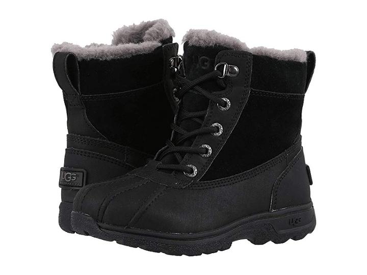 Ugg Kids Leggero (toddler/little Kid/big Kid) (black) Kids Shoes