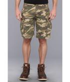 Carhartt Rugged Cargo Camo Short (rugged Khaki Camo) Men's Shorts