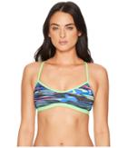 Tyr Fresno Trinity Top (blue/multi) Women's Swimwear