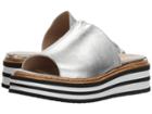 Summit By White Mountain Livvy (silver) Women's Slide Shoes