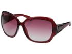 Guess Gu0217f (burgundy Crystal/burgundy Gradient Lens) Fashion Sunglasses