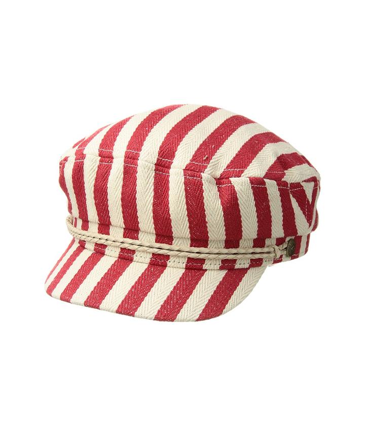 Brixton Fiddler Cap (red/natural) Caps