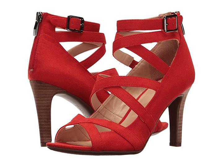 Franco Sarto Quincey (hibiscus Red Microfiber) Women's Shoes