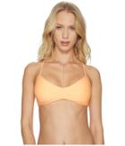 Body Glove Smoothies Mika Top (mango) Women's Swimwear