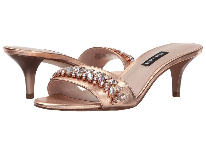Nine West Lelon (pink Metallic) Women's Dress Sandals