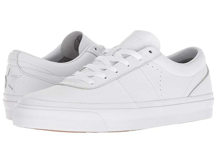 Converse Skate One Star Cc Pro Skate (white/white/dolphin) Men's Skate Shoes