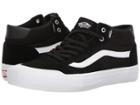 Vans Style 112 Mid Pro (black/white) Men's Skate Shoes