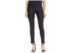 Ag Adriano Goldschmied Farrah Skinny Ankle In Gunmetal Metallic Stripe (gunmetal Metallic Stripe) Women's Jeans