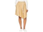 Vince Asymmetric Skirt (khaki) Women's Skirt