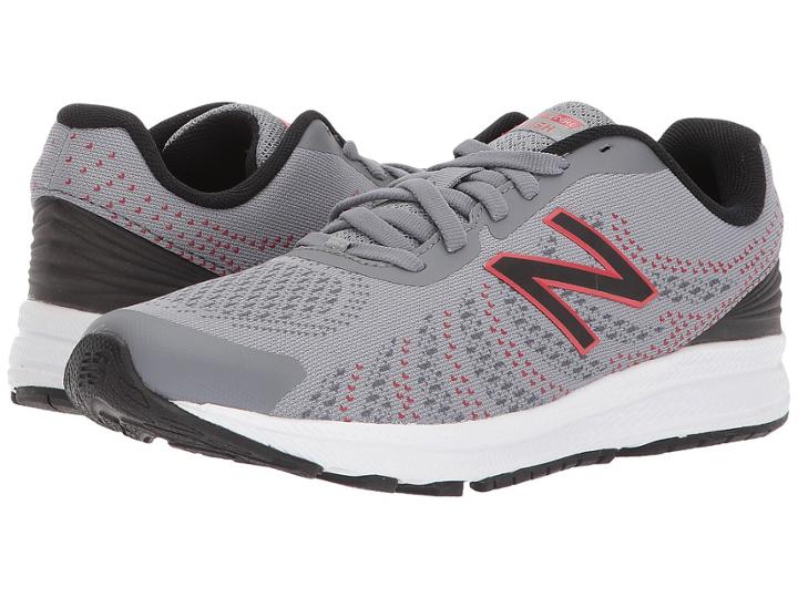 New Balance Kids Fuelcore Rush V3 (big Kid) (grey/black) Boys Shoes