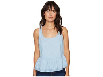 Levi's(r) Womens Peplum Top (super Light Authentic) Women's Clothing