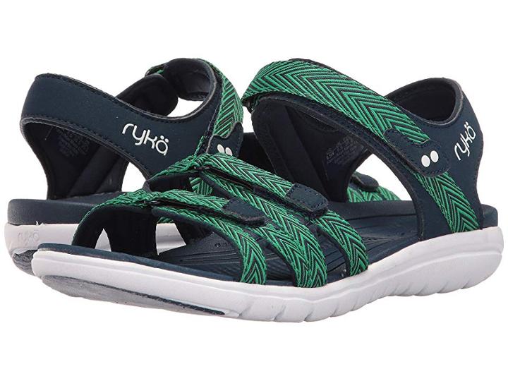 Ryka Savannah (insignia Blue/shamrock Green) Women's  Shoes