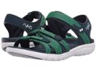 Ryka Savannah (insignia Blue/shamrock Green) Women's  Shoes