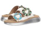 Marc Jacobs Sage Embellished Sandal (ivory) Women's Shoes