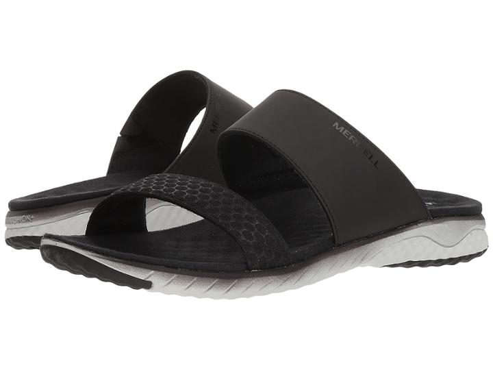 Merrell 1six8 Linna Slide Ac+ (black) Women's Shoes