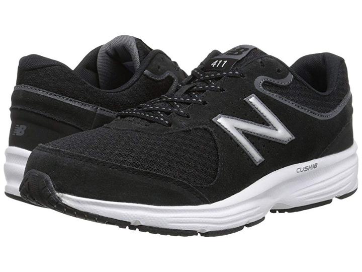 New Balance Mw411v2 (black/grey) Men's Walking Shoes
