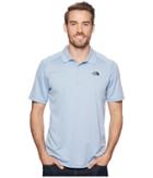 The North Face Short Sleeve Horizon Polo (dusty Blue) Men's Short Sleeve Pullover