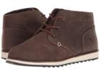 Sperry Kids Windward Mid (little Kid/big Kid) (chocolate Leather) Boys Shoes