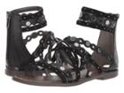 Sam Edelman Geren (black Modena Calf Leather/kid Suede Leather) Women's Sandals