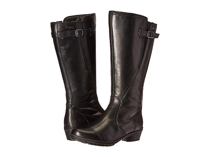 Rockport Rayna Wide Calf (black) Women's Boots