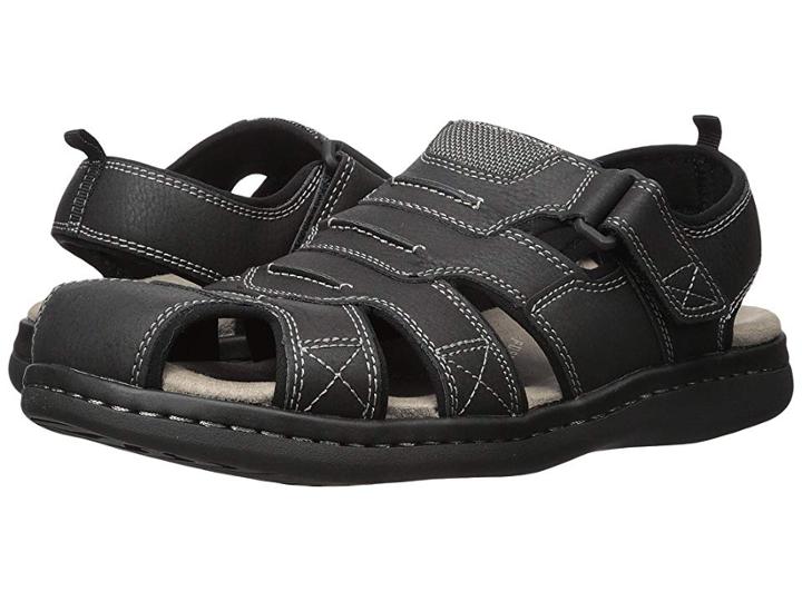 Dockers Searose Fisherman Sandal (black) Men's Shoes
