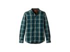 Toad&co Dually Long Sleeve Shirt (blue Spruce) Men's Long Sleeve Button Up